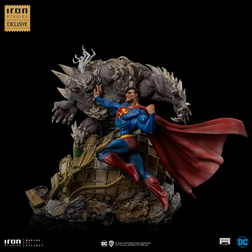 Iron Studios BDS Art Scale 1/10 DC Comics - Superman Vs Doomsday (10 Years Exclusive)