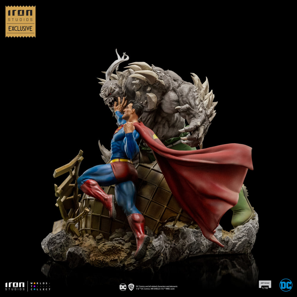 Iron Studios BDS Art Scale 1/10 DC Comics - Superman Vs Doomsday (10 Years Exclusive)