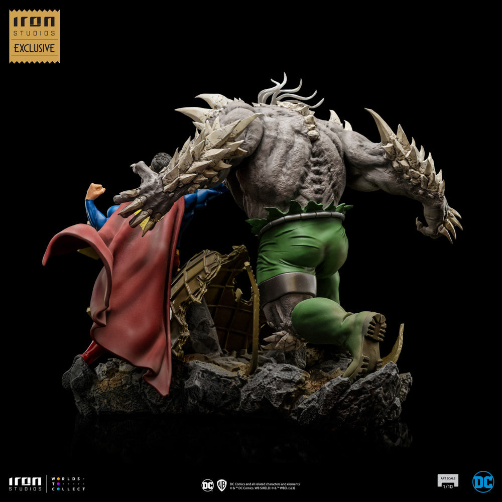 Iron Studios BDS Art Scale 1/10 DC Comics - Superman Vs Doomsday (10 Years Exclusive)