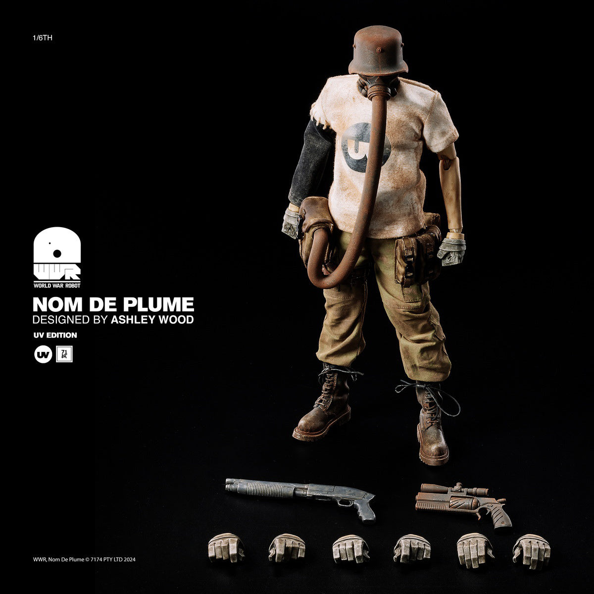 Underverse 1/6 World War Robot 2 Nom De Plume