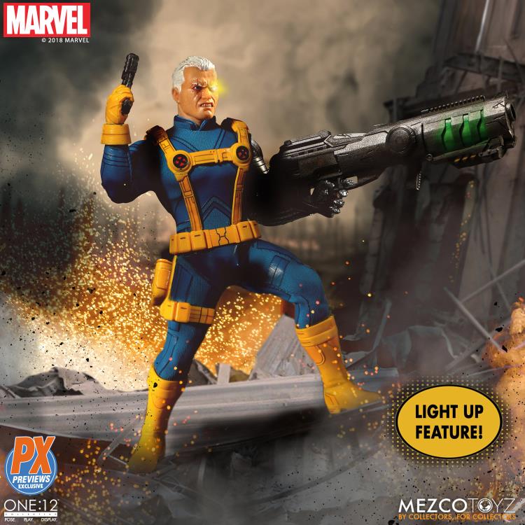 Mezco One:12 Collective Marvel X-Men Cable Preview Exclusive