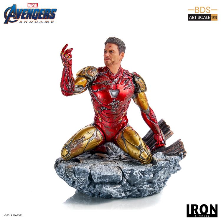 Iron Studios Art Scale 1/10 Marvel Avengers Endgame I Am Iron Man