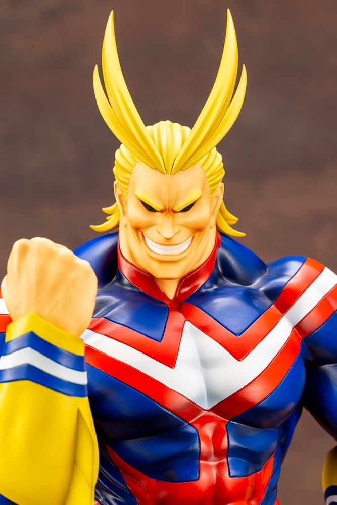 Kotobukiya Artfx-J My Hero Academia All Might with Bonus Part