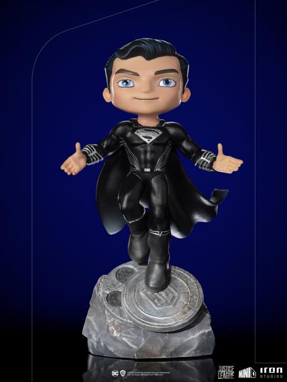 Iron Studios Mini Co DC Justice League Superman Black Suit