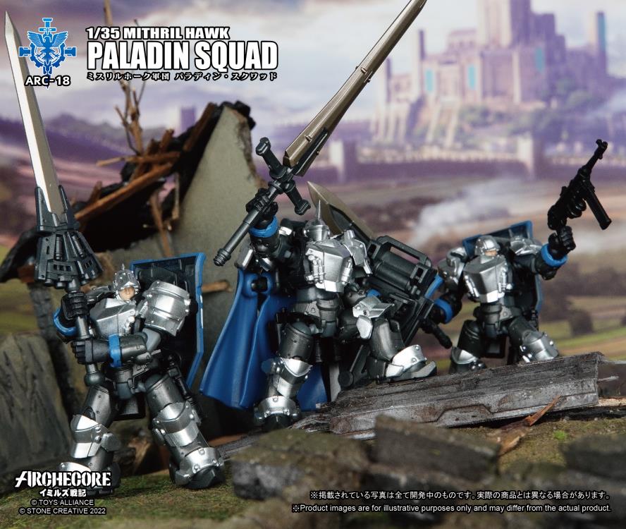 Toys Alliance Archecore ARC-18 Mithril Hawk Paladin Squad