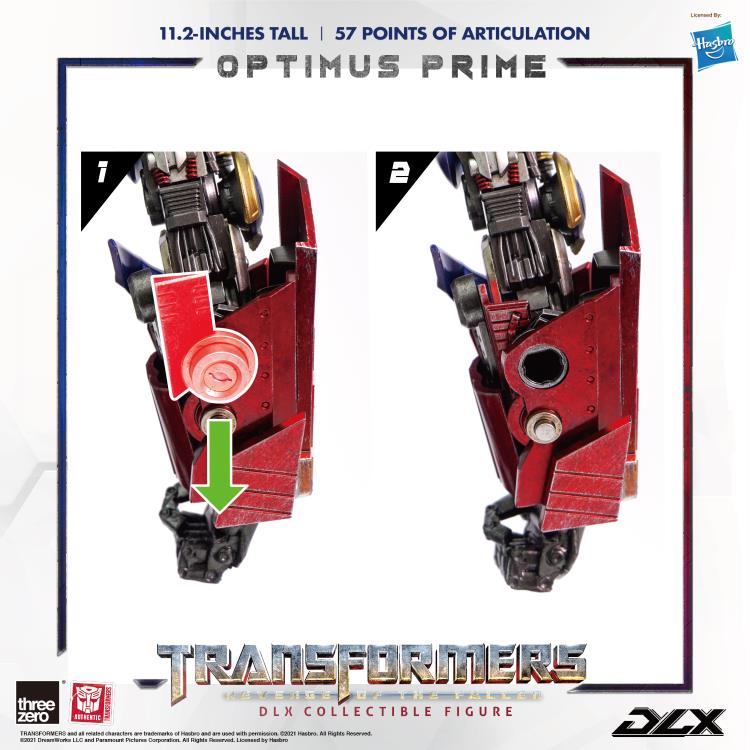 Threezero DLX Transformers Revenge of the Fallen Optimus Prime