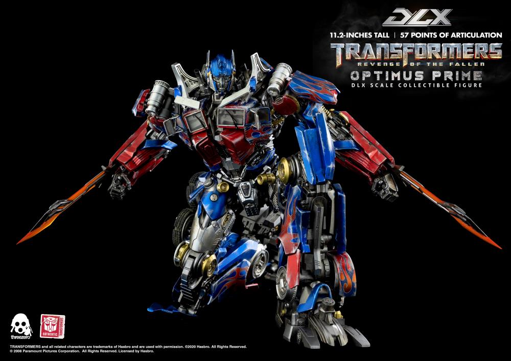 Threezero DLX Transformers Revenge of the Fallen Optimus Prime