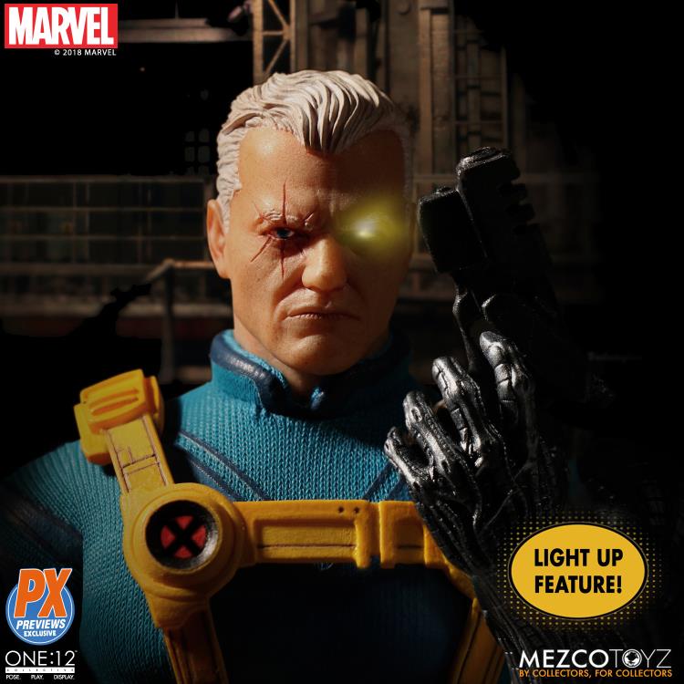 Mezco One:12 Collective Marvel X-Men Cable Preview Exclusive