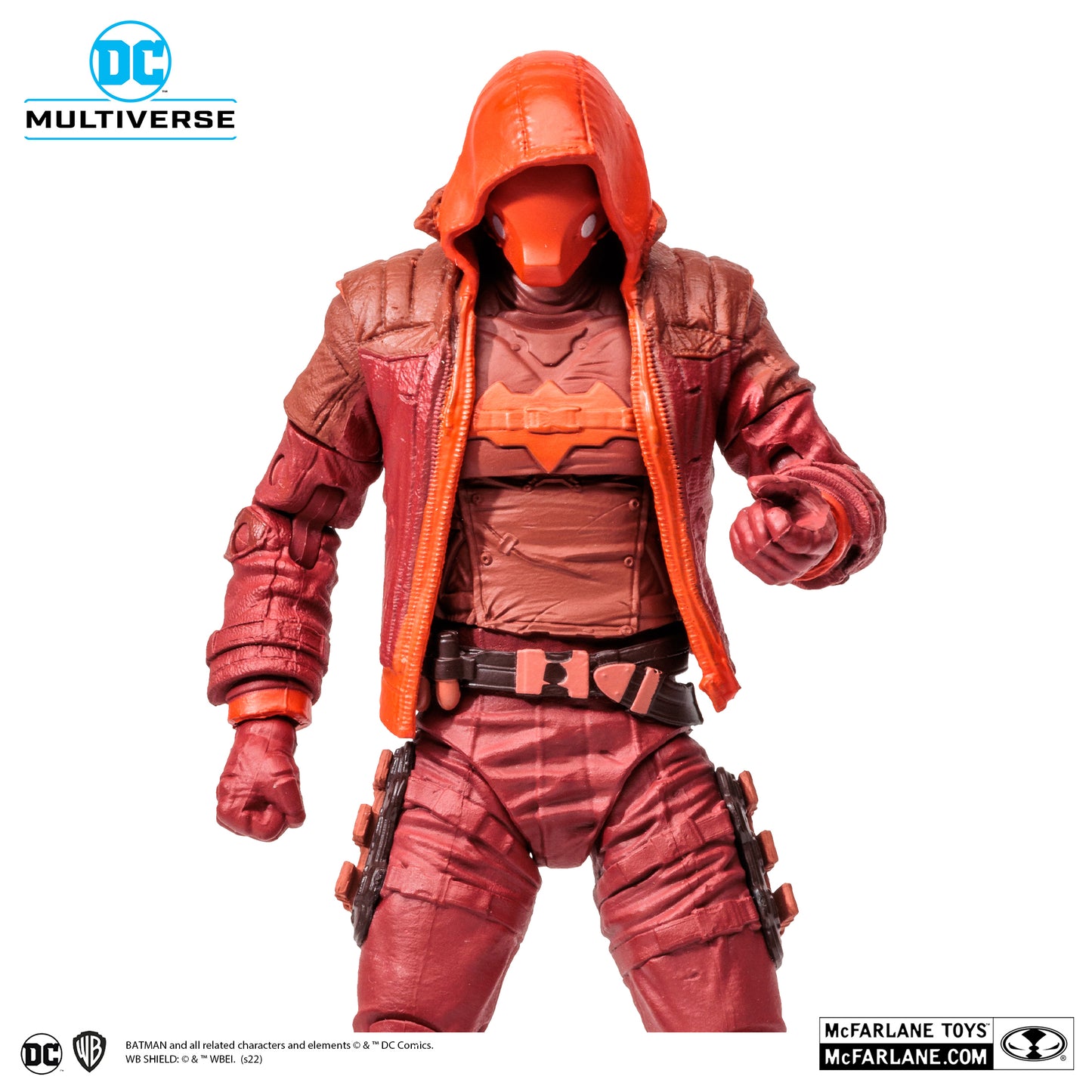 McFarlane Toys DC Multiverse Batman Arkham Knight - Red Hood Gold Label (Monochromatic)