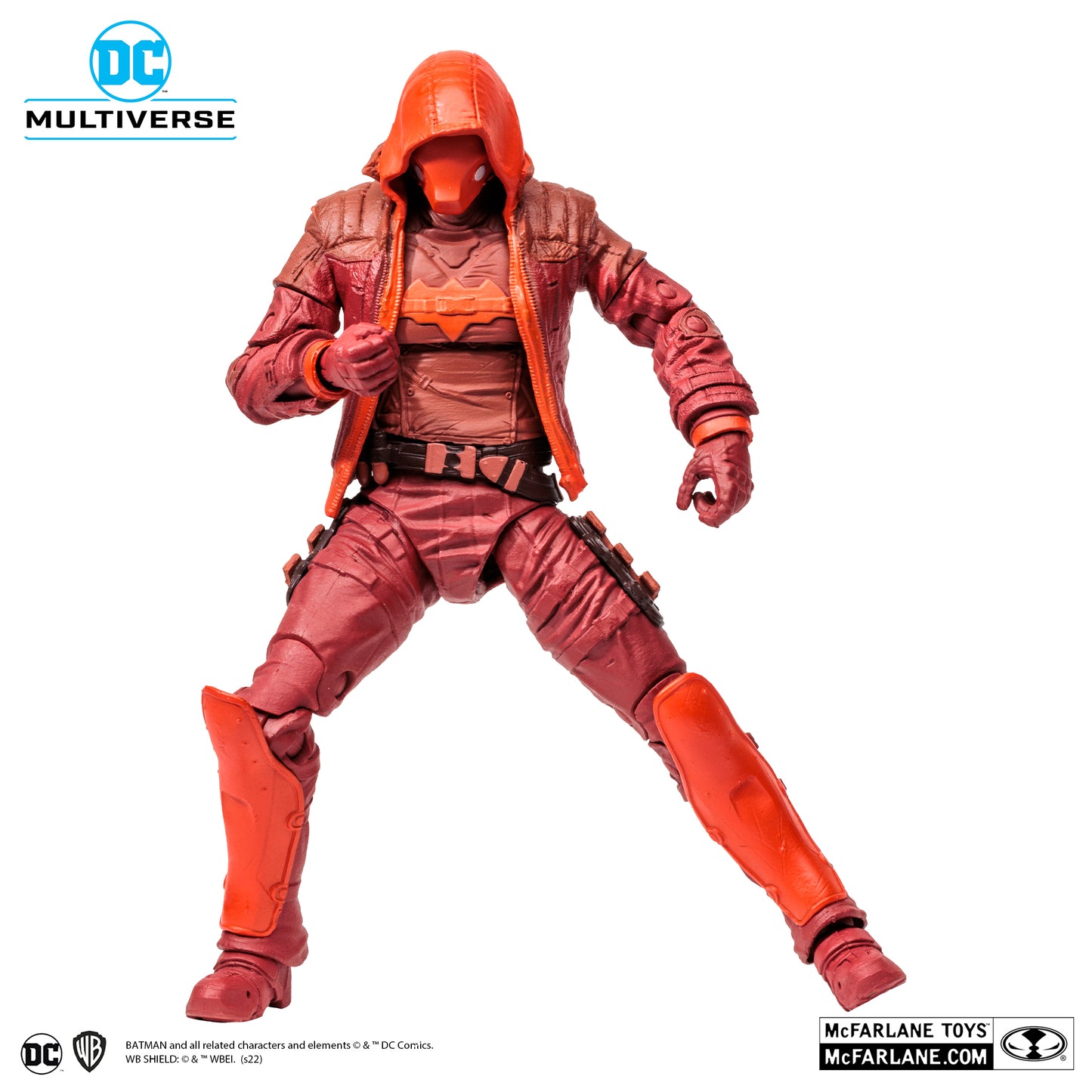 McFarlane Toys DC Multiverse Batman Arkham Knight - Red Hood Gold Label (Monochromatic)