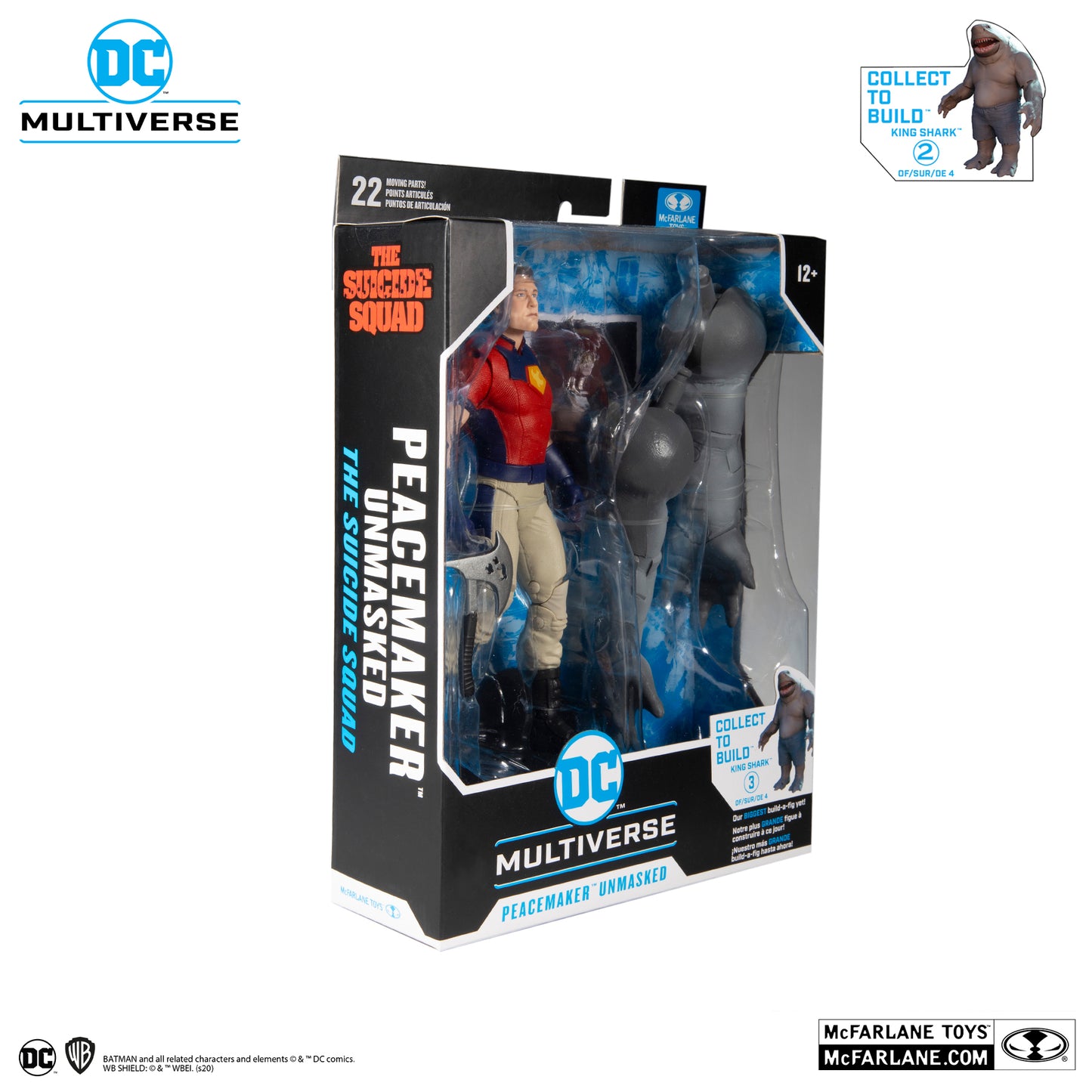 McFarlane Toys DC Multiverse The Suicide Squad (Collect to Build: King Shark) [Set of 4]