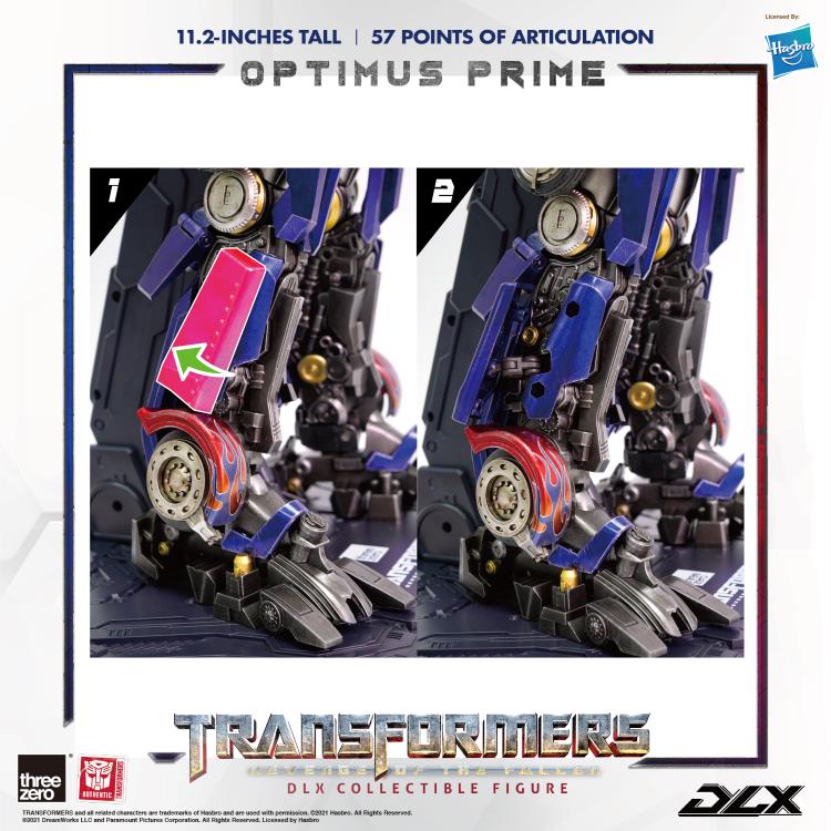 Threezero DLX Transformers Revenge of the Fallen Optimus Prime