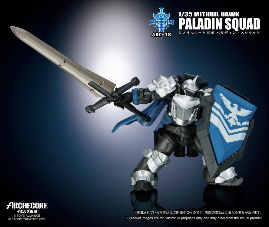 Toys Alliance Archecore ARC-18 Mithril Hawk Paladin Squad