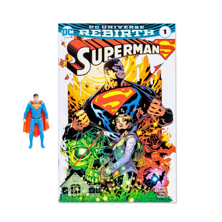 DC Direct Page Punchers DC Universe Rebirth Superman with Comic