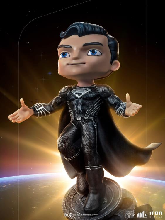 Iron Studios Mini Co DC Justice League Superman Black Suit