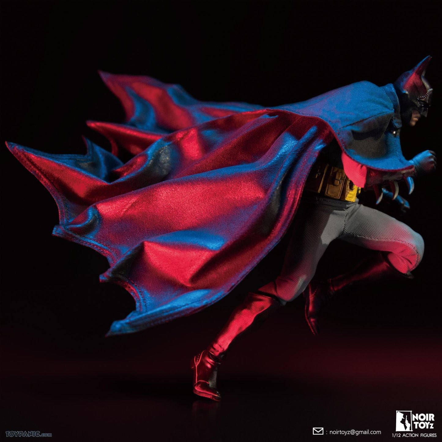 Noir Toyz 1/12 Hero Series 19th Century Dark Knight Batman Deluxe