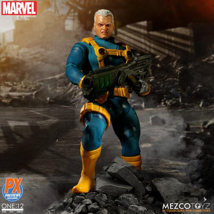 Mezco One:12 Collective Marvel X-Men Cable Preview Exclusive