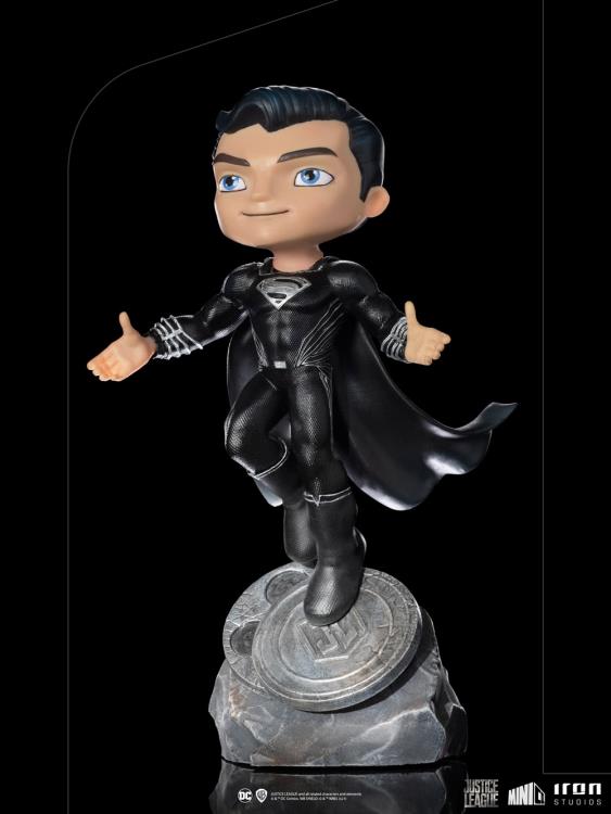 Iron Studios Mini Co DC Justice League Superman Black Suit