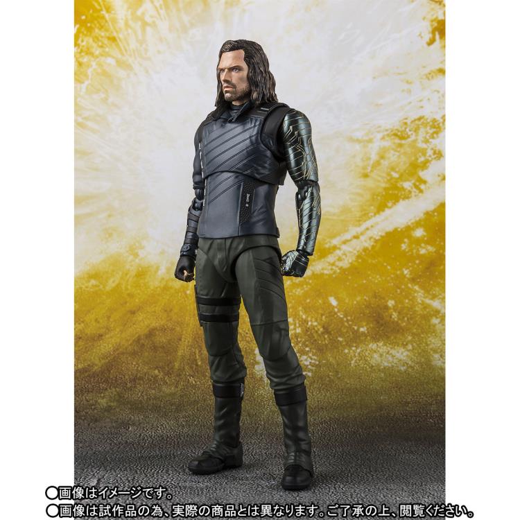 SH Figuarts Avengers Infinity War Winter Soldier Bucky with Tamashii Impact Effect