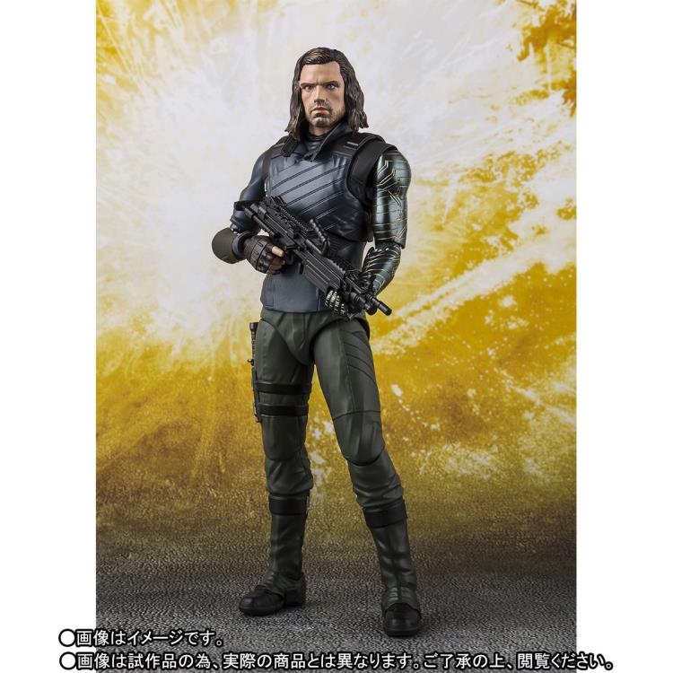 SH Figuarts Avengers Infinity War Winter Soldier Bucky with Tamashii Impact Effect