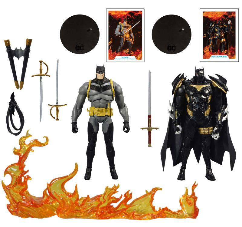 McFarlane Toys DC Batman Curse of the White Knight Batman vs Azrael Batman