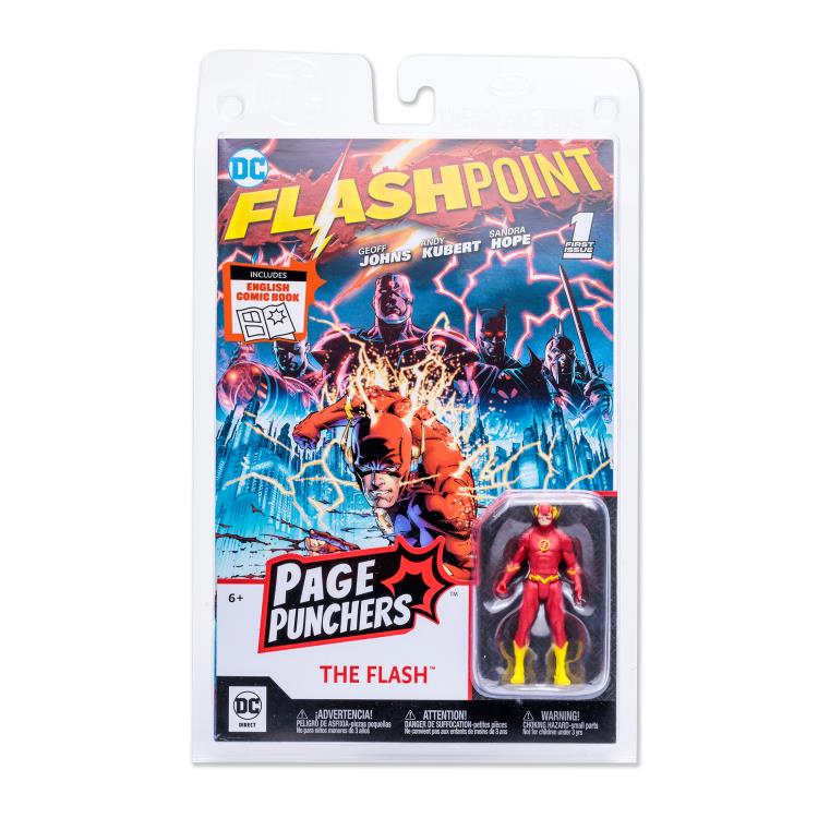 DC Direct Page Punchers The Flash with Comic