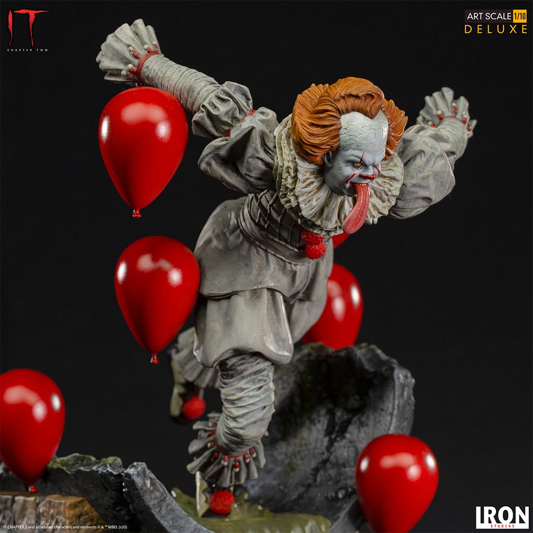 Iron Studios Art Scale 1/10 IT Chapter 2 Pennywise Deluxe