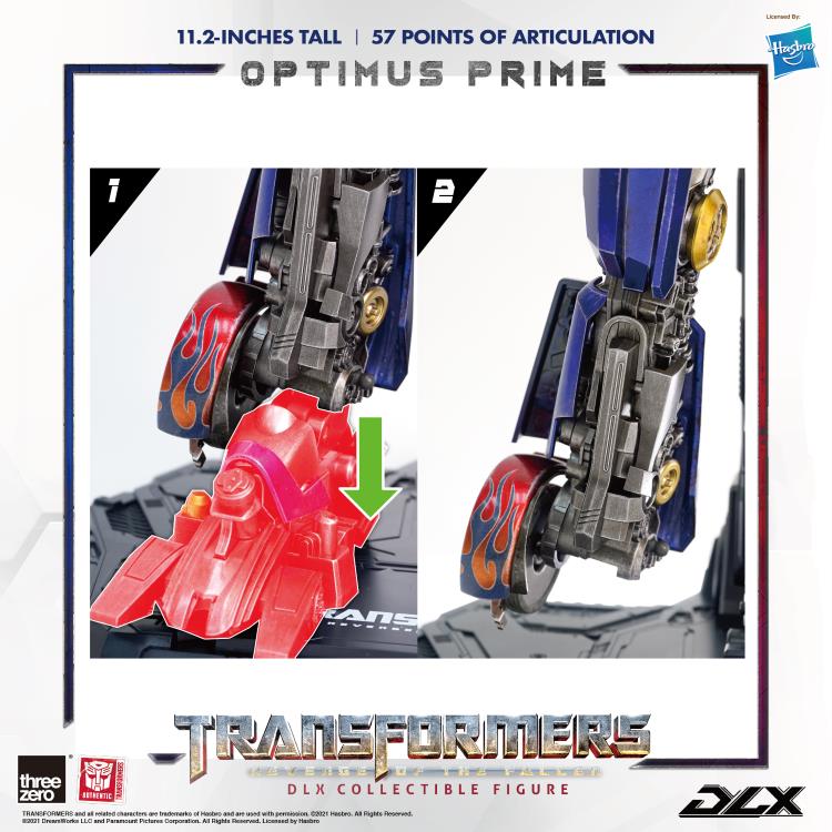 Threezero DLX Transformers Revenge of the Fallen Optimus Prime