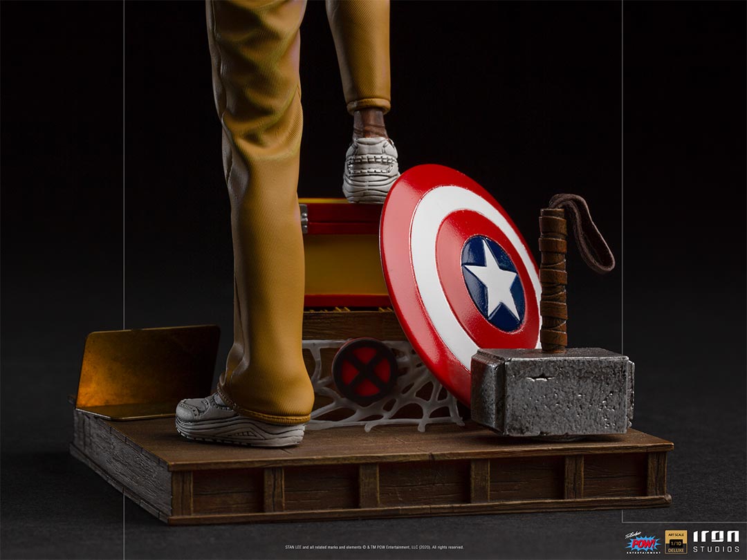 Iron Studios Art Scale 1/10 Marvel Stan Lee Deluxe