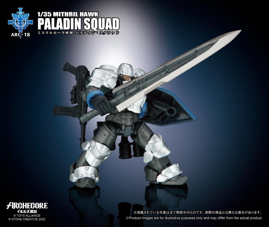 Toys Alliance Archecore ARC-18 Mithril Hawk Paladin Squad