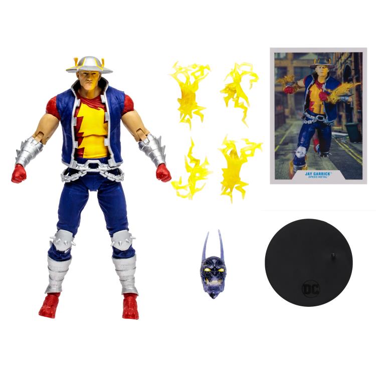 McFarlane Toys DC Multiverse Dark Nights Death Metal Speed Metal - Jay Garrick (Collect to Build: The Darkest Knight)