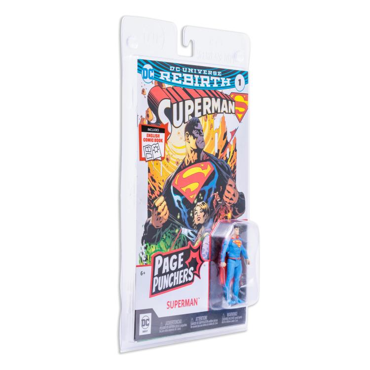 DC Direct Page Punchers DC Universe Rebirth Superman with Comic