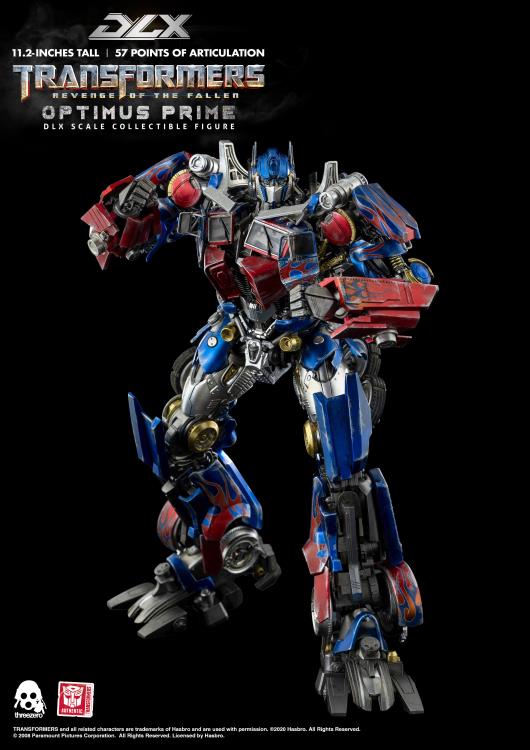 Threezero DLX Transformers Revenge of the Fallen Optimus Prime