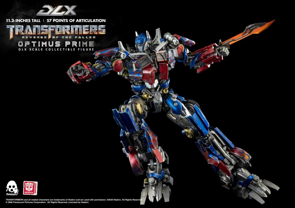 Threezero DLX Transformers Revenge of the Fallen Optimus Prime