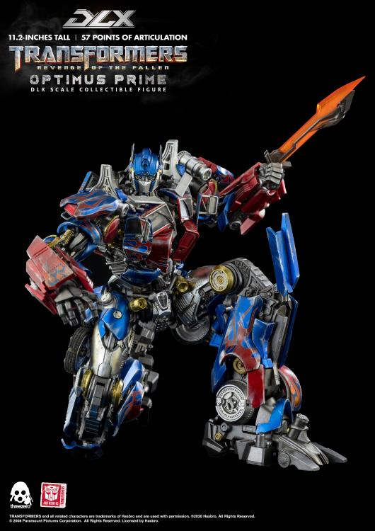 Threezero DLX Transformers Revenge of the Fallen Optimus Prime