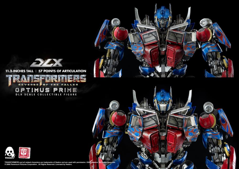 Threezero DLX Transformers Revenge of the Fallen Optimus Prime