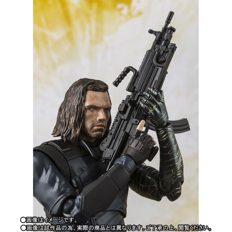 SH Figuarts Avengers Infinity War Winter Soldier Bucky with Tamashii Impact Effect