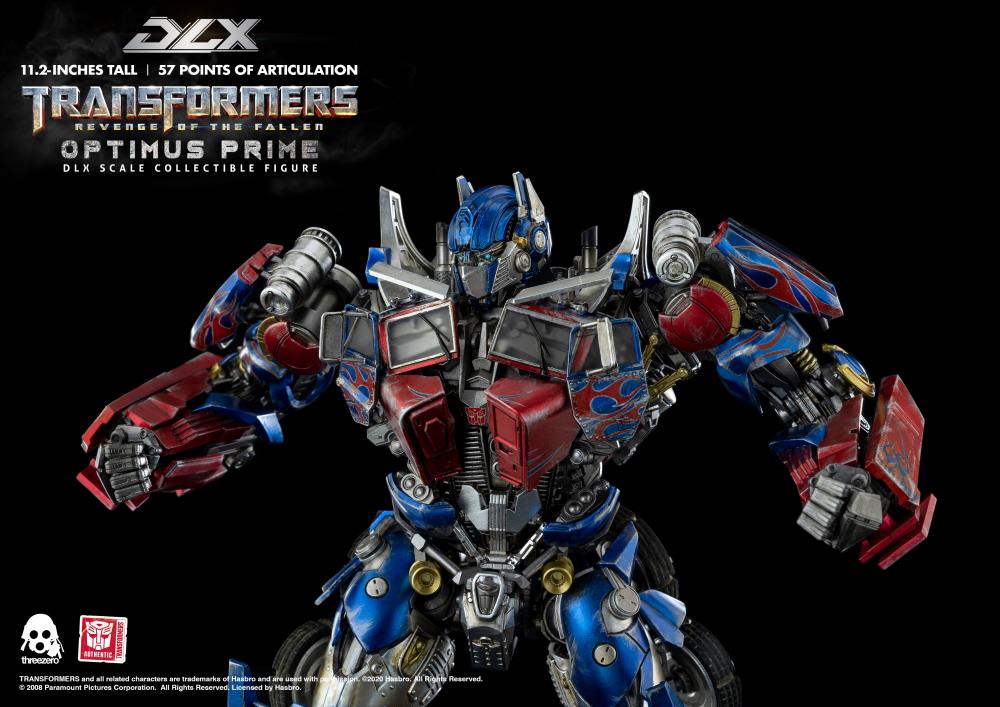 Threezero DLX Transformers Revenge of the Fallen Optimus Prime