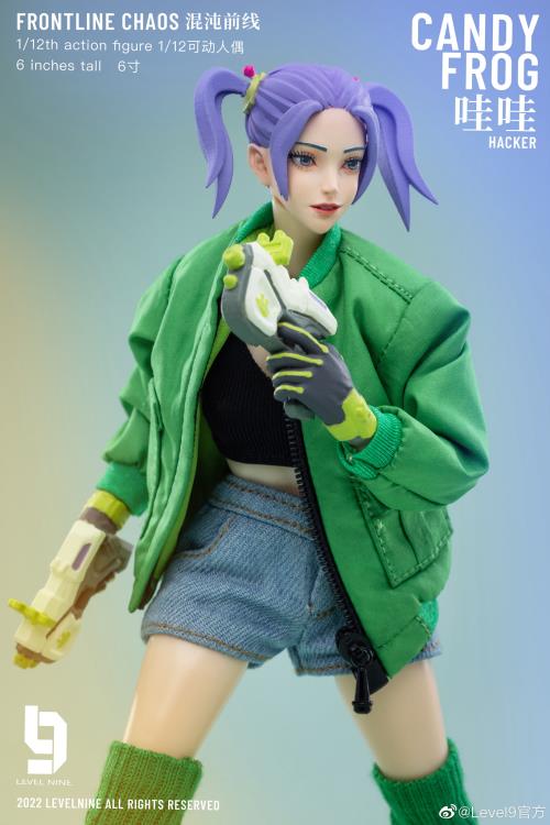 Joytoy 1/12 Level Nine Frontline Chaos - Candyfrog Wawa Hacker