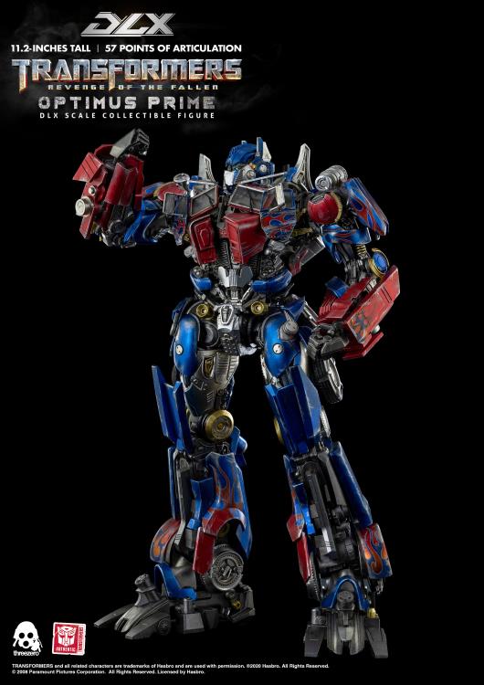 Threezero DLX Transformers Revenge of the Fallen Optimus Prime