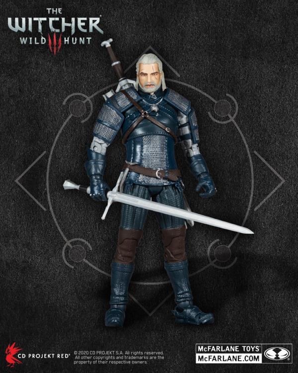 McFarlane Toys Witcher Gaming - Geralt of Rivia (Viper Armor Teal)