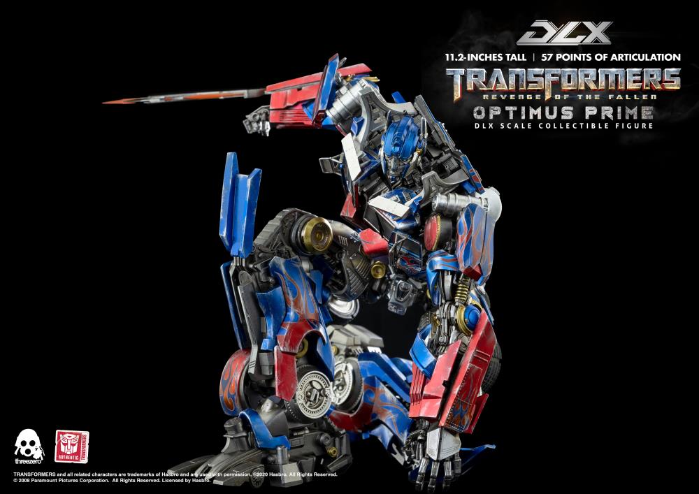 Threezero DLX Transformers Revenge of the Fallen Optimus Prime