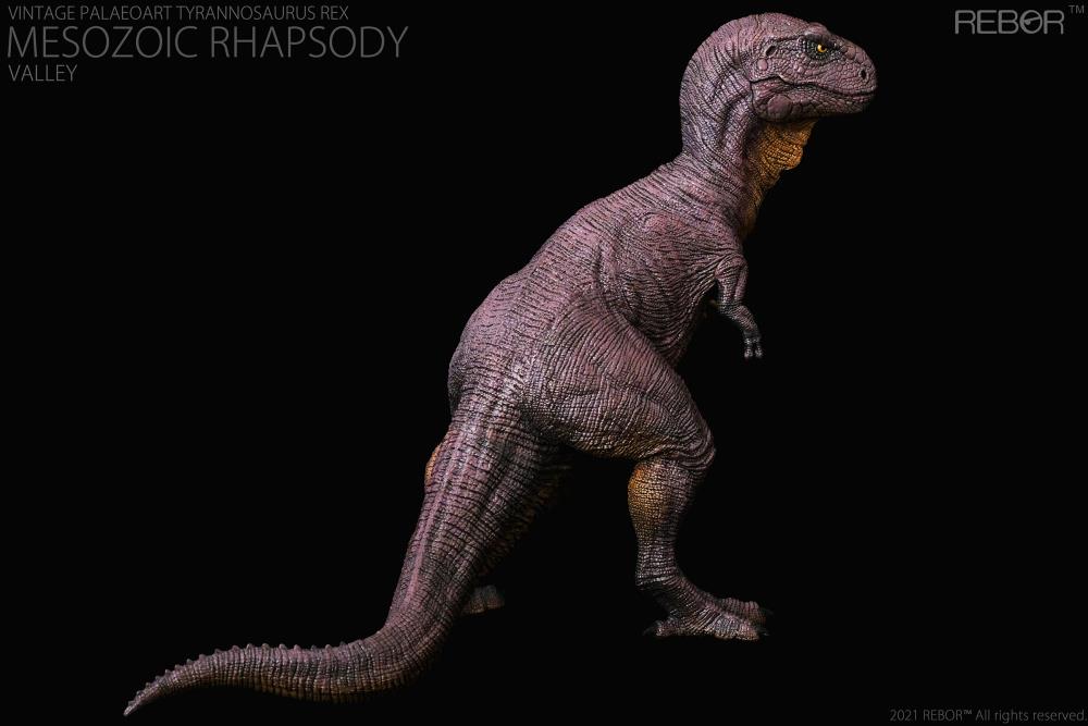 Rebor 1/35 Retrosaurus Vintage Paleoart Tyrannosaurus Rex Mesozoic Rhapsody Valley