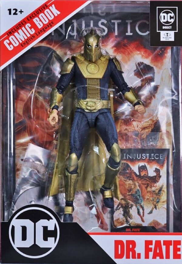 McFarlane Toys Page Punchers DC Direct with Comic Injustice 2 Dr. Fate