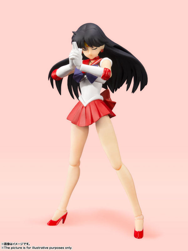 SH Figuarts Pretty Guardian Sailor Moon Sailor Mars Animation Color Edition