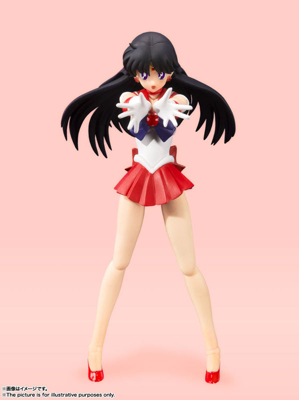 SH Figuarts Pretty Guardian Sailor Moon Sailor Mars Animation Color Edition