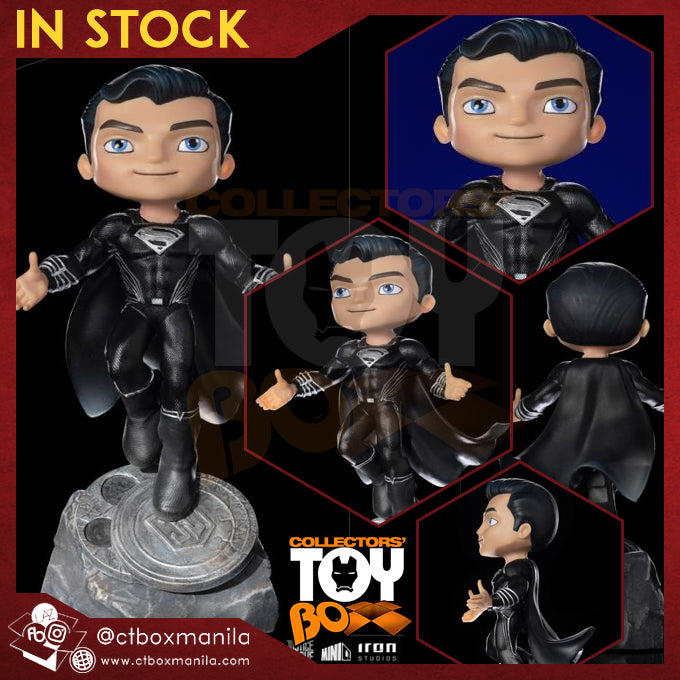 Iron Studios Mini Co DC Justice League Superman Black Suit