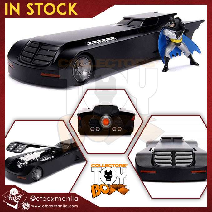 Jada 1:24 DC Batman the Animated Series Batmobile with Batman