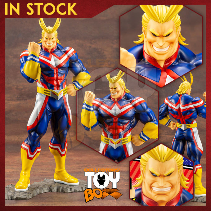 Kotobukiya Artfx-J My Hero Academia All Might with Bonus Part