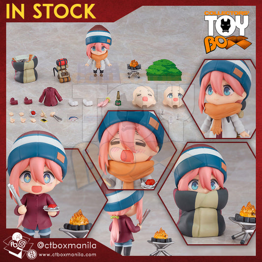 Nendoroid Laid Back Camp Nadeshiko Kagamihara Solo Camp Version DX